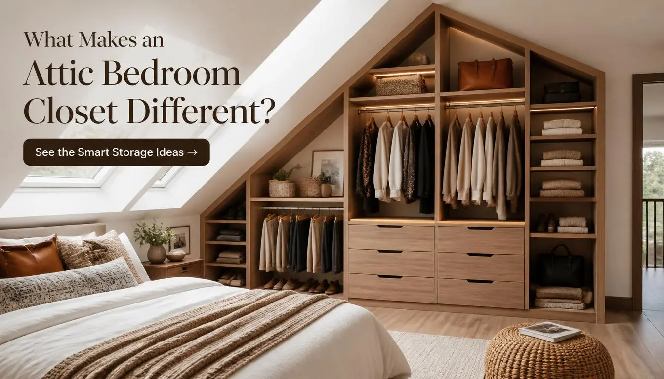 What Makes an Attic Bedroom Closet Different