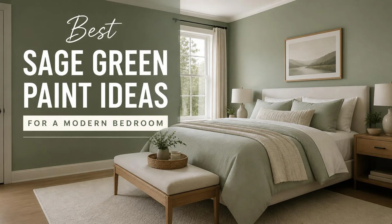 Best Sage Green Paint Ideas for a Modern Bedroom