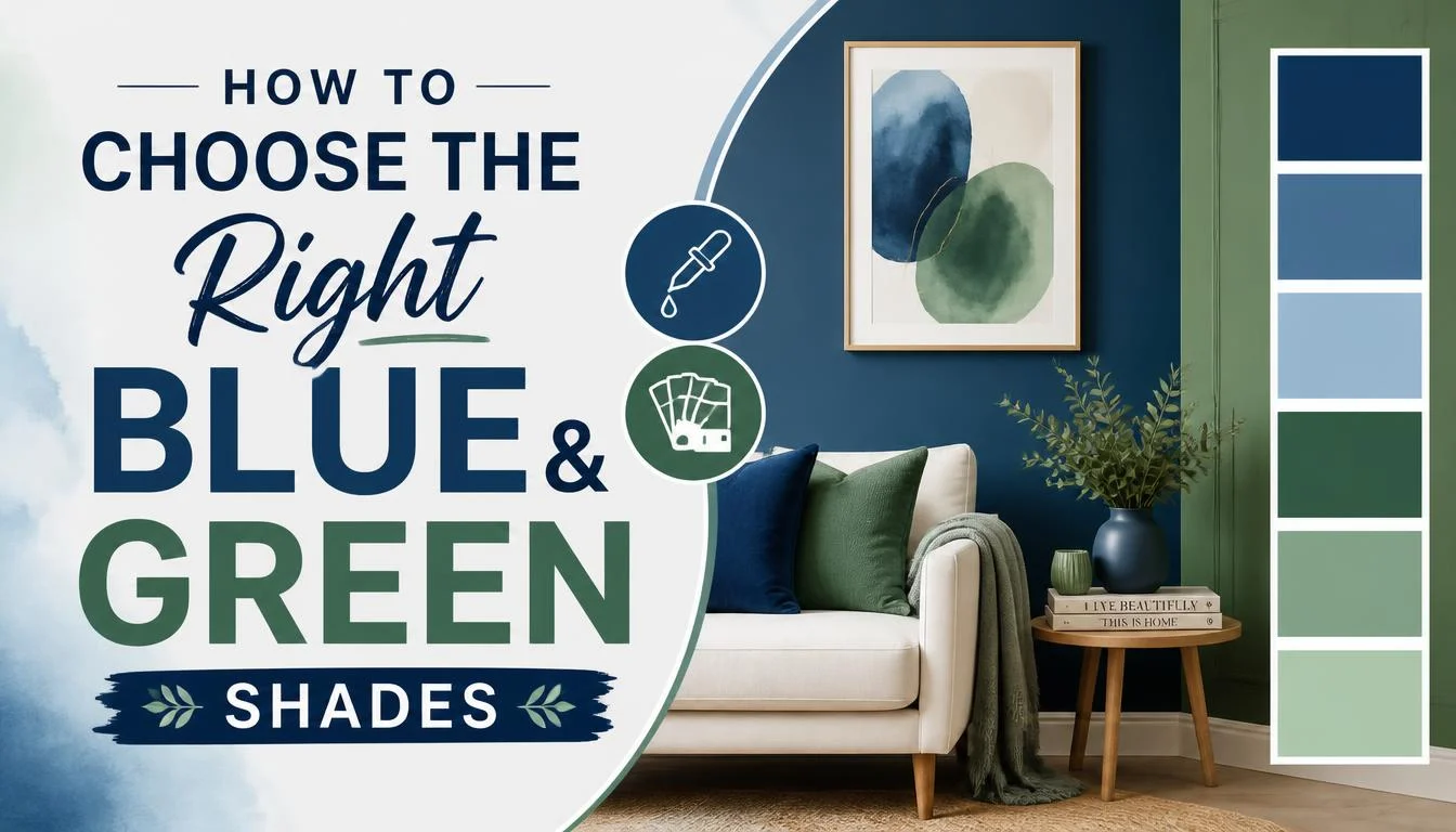 How to Choose the Right Blue and Green Shades