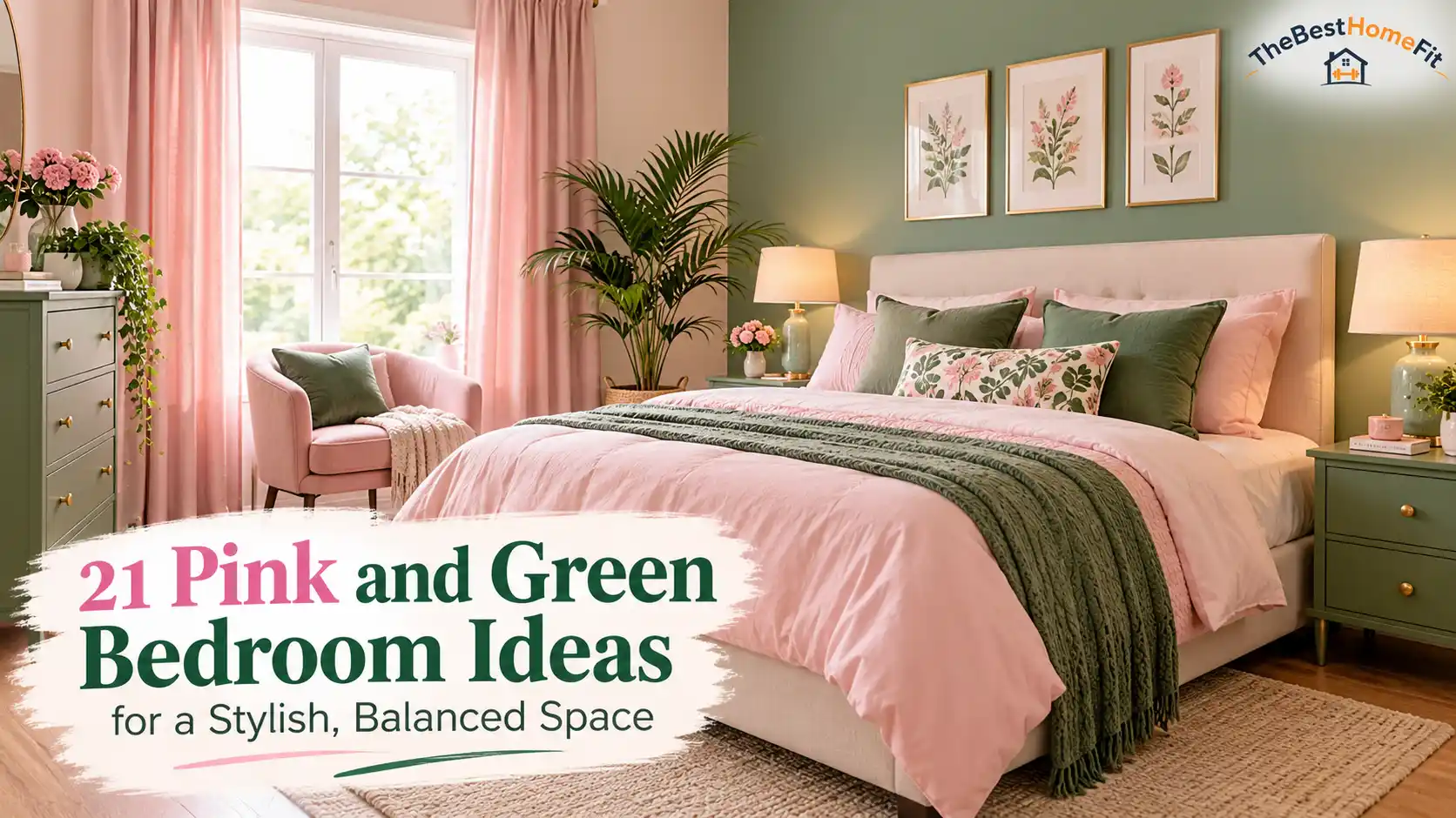 Pink and Green Bedroom Ideas