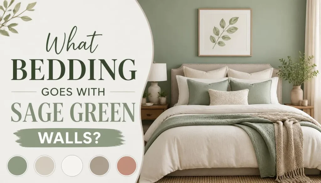 What Bedding Goes With Sage Green Walls