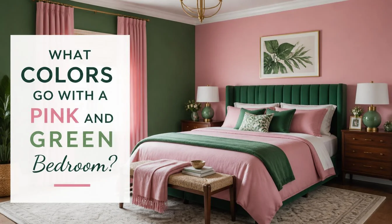 What Colors Go With a Pink and Green Bedroom