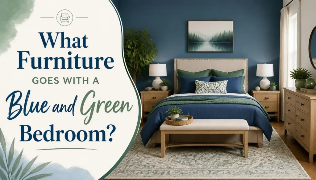 What Furniture Goes With a Blue and Green Bedroom
