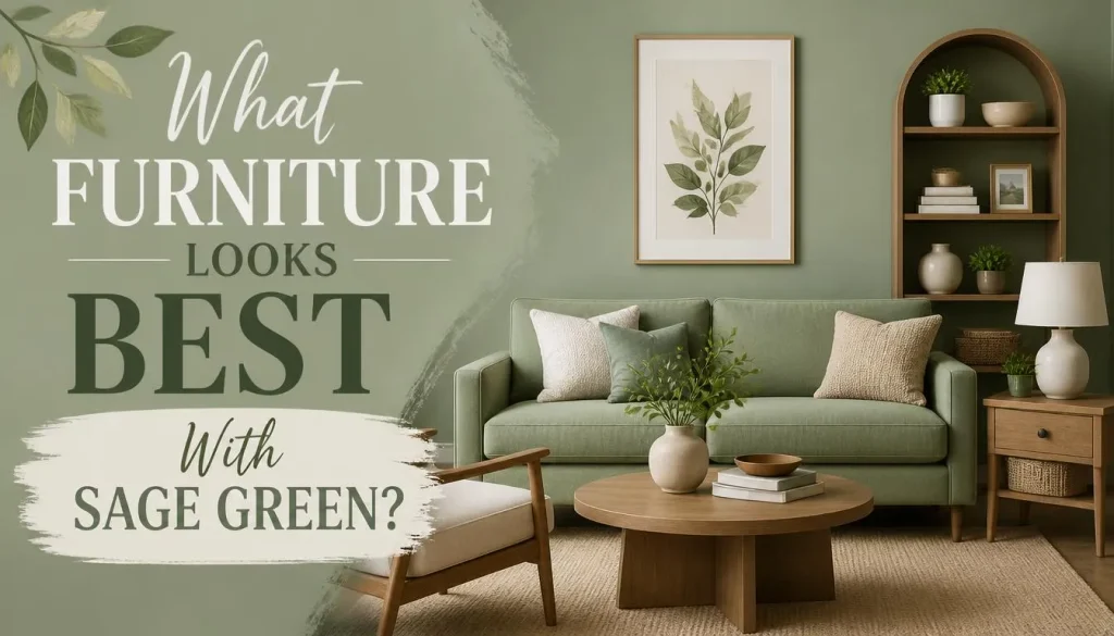 What Furniture Looks Best With Sage Green