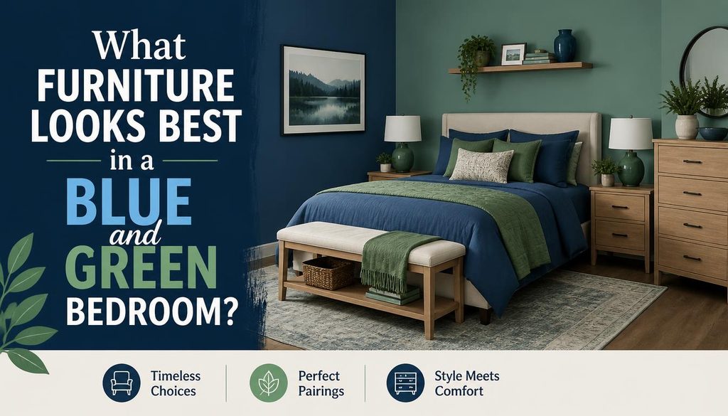 What Furniture Looks Best in a Blue and Green Bedroom