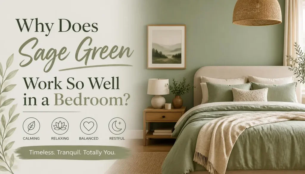 Why Does Sage Green Work So Well in a Bedroom